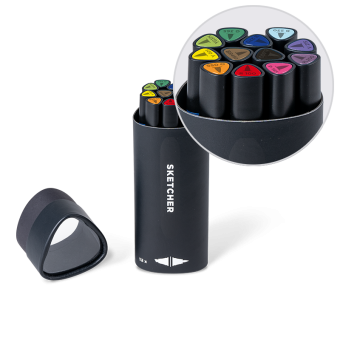 Набор маркеров Molotow Sketcher Main Kit 1 (12 шт.)