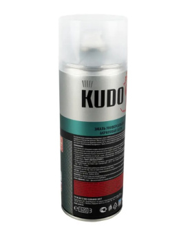 Краска аэрозольная акриловая KUDO Satin RAL 7001 серая, 520 мл (1/6)