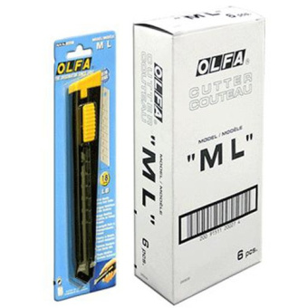 OLFA OL-ML Нож 18 мм, сегментированное лезвие, автофиксатор
