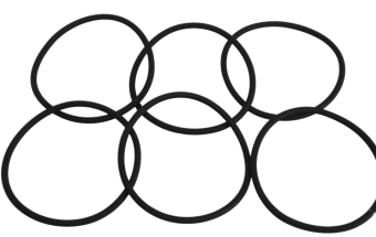 Graco 248135 Уплотнительное кольцо плунжера Fusion AP/MP (6 шт.)