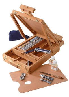 Набор масляных красок Maimeri Classico (15 туб по 20 мл в дер. этюднике)