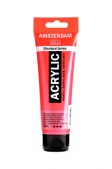 Краска акриловая Amsterdam туба 120 мл №348 Permanent red purple