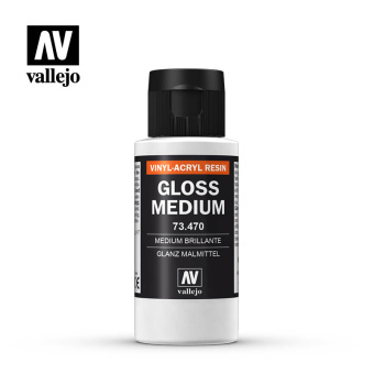 Vallejo Gloss Medium Глянцевый медиум, 60 мл