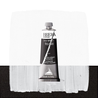 Краска акриловая Maimeri Brera Acrylic Белила титановые, 60 мл