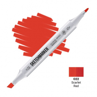 Маркер SKETCHMARKER O22 Scarlet Red (Алый)