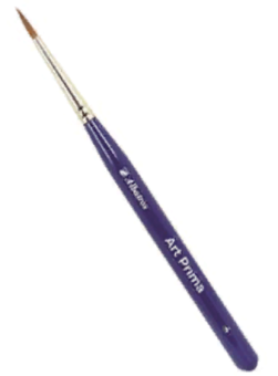 Кисть Альбатрос серии Art Prima, колонок/синтетика, круглая №4