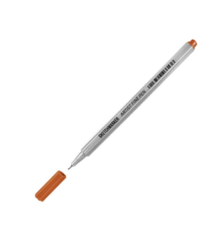 Ручка капиллярная Sketchmarker Artist fine pen, цвет коричневый