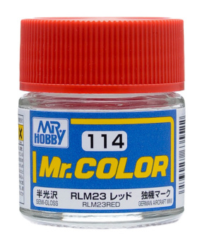 Mr. Hobby Краска 10 мл C114 RLM23 RED