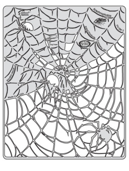 Трафарет Artool ARACHNOPHOBIA TEMPLATE (FH SM 2)