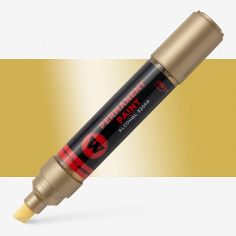 Маркер Molotow Permanent Paint 320PP 4-8 мм chrome gold (хром-золото)
