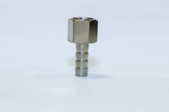 Pegas Штуцер с внутренней резьбой 1/4" (папа), "елочка" 6 мм