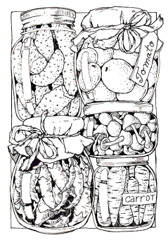 Sketchmarker Книга-раскраска на акварельной бумаге GARDEN