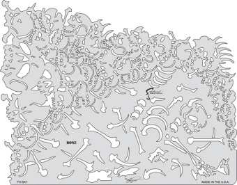 Трафарет Artool SON OF SKULL BONZ (FH SK7 SP)