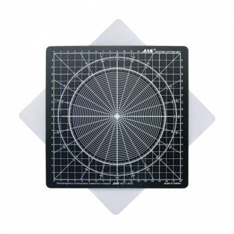 JAS 4506 Коврик для резки вращающийся самовосстанавливающийся 4-слойный, 200 х 200 мм