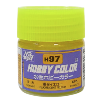 Mr. Hobby Краска 10 мл H97 FLUORESCENT YELLOW