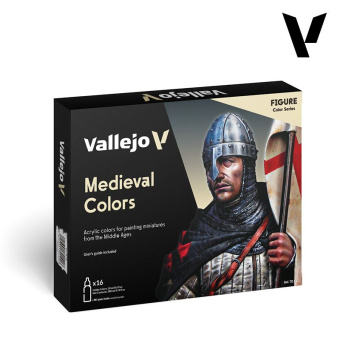 70142 Набор красок Vallejo Medieval Colors (16 цветов)
