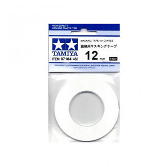 Tamiya 87184 Маскировочная лента в рулоне, ширина 12 мм