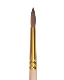 Кисть Roubloff серии 1150 №6, колонок, круглая, короткая ручка