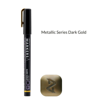 Маркер Gaahleri Metallic Series GM-MS08 – Dark Gold