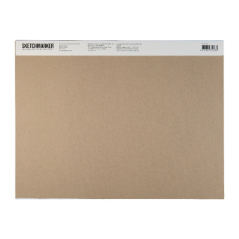 Sketchmarker Бумага для акварели 300 г/м. кв, 31*41 см, 10 л, хлопок среднее зерно, склейка по 4 сторонам