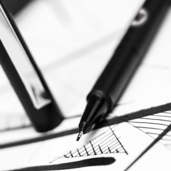 Набор линеров Molotow Blackliner Set 1 (4 шт.)