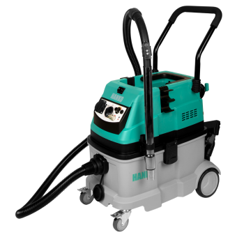 Мощный промышленный пылесос для влажной и сухой уборки HANKO VC-40L-EPM (бак 40 л)