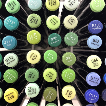 Набор маркеров Sketchmarker Brush Spring (12 шт. + сумка-органайзер)