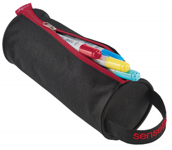 Пенал текстильный Copic senseBag 20 x 8 см круглый черный