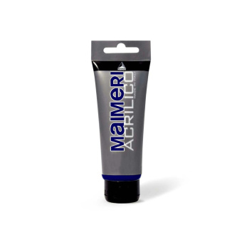 Краска акриловая Maimeri Acrilico Ultramarine Deep (Ультрамарин темный), 200 мл