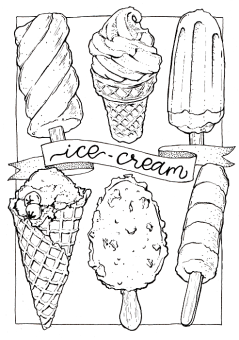 Sketchmarker Книга-раскраска на акварельной бумаге CANDY