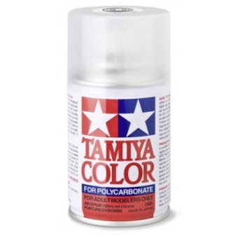 Краска Tamiya PS-55 Flat Clear (Бесцветный прозрачный) 100 мл