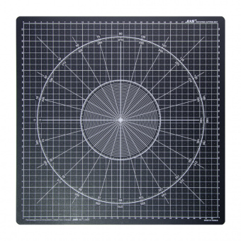 JAS 4507 Коврик для резки вращающийся самовосстанавливающийся 4-слойный, 350 х 350 мм