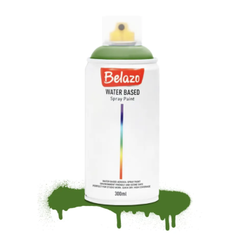 Краска аэрозольная Belazo WaterBased Grass Green, 300 мл