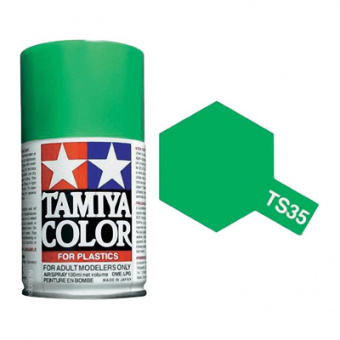 Краска Tamiya TS-35 Park Green (Травянисто-зеленый) 100 мл