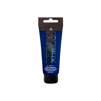 Краска акриловая Maimeri Acrilico Фтал бирюзовый, 75 мл