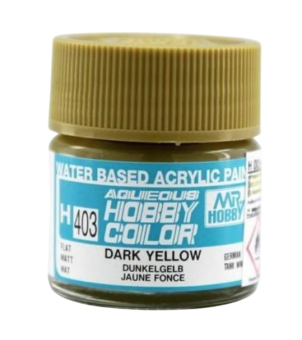 Mr. Hobby Краска 10 мл H403 DARK YELLOW
