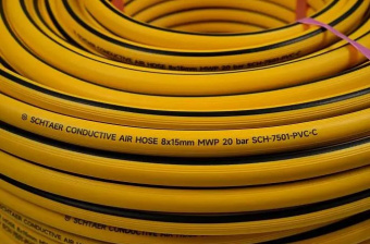 Schtaer SCH-7501-PVC-C-100 Кондуктивный воздушный шланг из ПВХ, 100 м