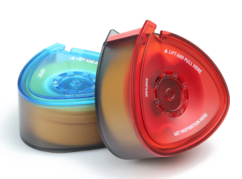 Dspiae MT-B01 Футляр для маскировочной ленты до 24 мм (красный)