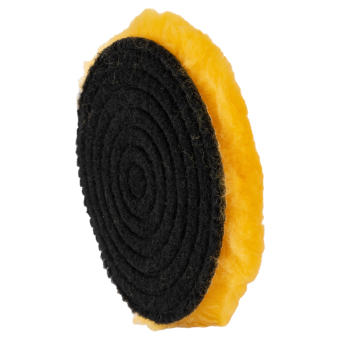 HANKO F07604 Жесткий полировальный диск из натуральной овчины, 150 x 25 мм