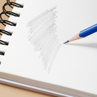 Finenolo Альбом для графики 160г/м2 A4 60 л, спираль по короткой стороне, твердая обложка