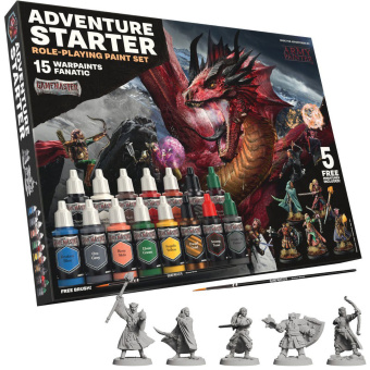 Набор красок Army Painter – GameMaster: Adventure Starter Role-playing Paint Set