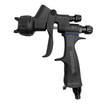 Краскопульт Walcom Genesi Carbonio Geo EVO, верхний бачок 0,68 л, с регулятором давления