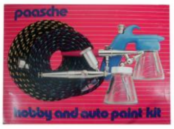 Аэрографический набор Paasche Hobby and Auto (Paasche HS + 62 Sprayer + Flow Pensil)