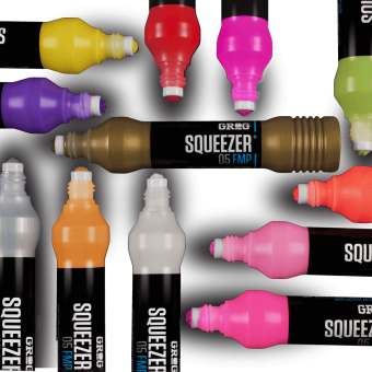 Сквизер Grog 05 FMP светло-зеленый/ Miami Green 5 мм