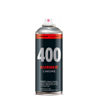 Аэрозольная краска Molotow Burner CHROME, 400 мл