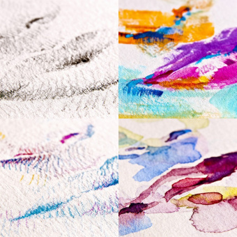 Fabriano Альбом Mixed Media 250г/м2 21*29,7см 40 листов, склейка по короткой стороне