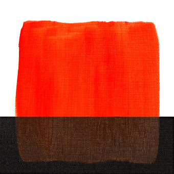 Краска акриловая Maimeri Acrilico Fluorescent Red (Красный флуоресцентный), 200 мл