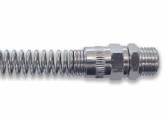 Vepa A380/5 Наконечник М3/8" с пружиной для шланга 8 x 10 мм