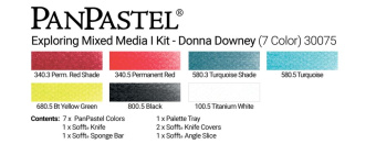 Набор PanPastel Exploring Mixed Media I – Donna Downey Kit (7 цветов)