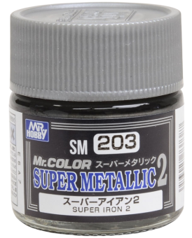 Mr. Hobby Краска 10 мл SM203 Super Iron 2